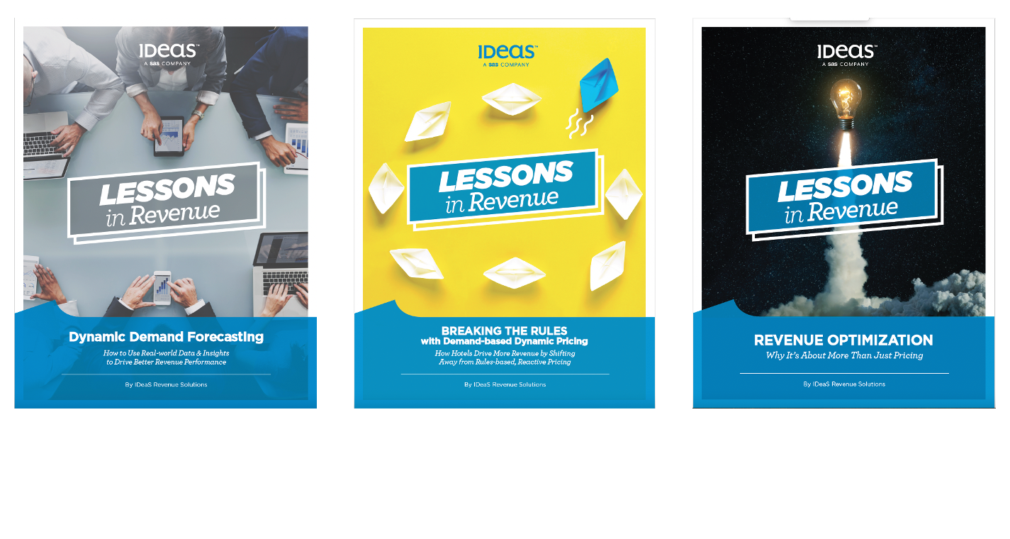 Lessons in Revenue E-book Series: IDeaS